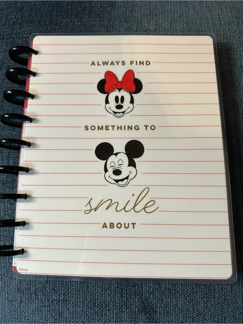 Happy Planner Classic Size Disney Minnie & Mickey Guided Journal